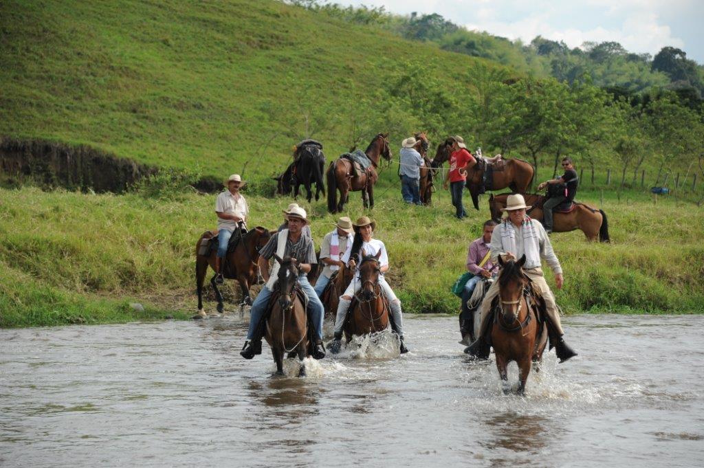Cabalgatas en el Quindío